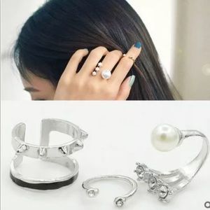 ♥️💋Stackable rings 💍 (3 pieces)